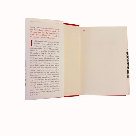 The Christmas Blessing By Donna VanLiere Hardcover Book Faith Coffee Table Decor - Picture 5 of 8